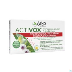 Activox Comp Maux De Gorge Comp A Sucer 24