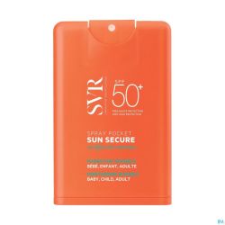 Svr Sun Secure Spray Pocket Spf50+ 20ml