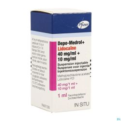 Depo-medrol Lidoc 40mg Vial 40mg/ml 1 X 1ml