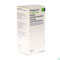Primperan Sol Or 1x200ml 5mg/5ml
