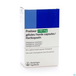 Pradaxa 150mg Caps Dur 60