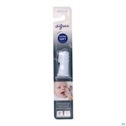 Difrax Brosse Dents Bouts Doigts Silicone Ass