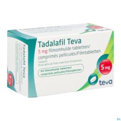 Tadalafil Teva Comp Pell 84 X 5,0mg