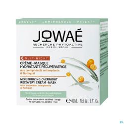 Jowae Creme Masque Hydratant Recup. Nuit Pot 40ml
