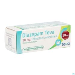 Diazepam Teva Comp 30 X 10mg