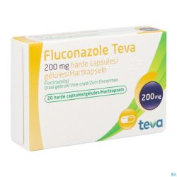 Fluconazole Teva Caps 20 X 200mg