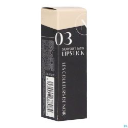 Couleurs De Noir Silkysoft Satin Lipstick 03