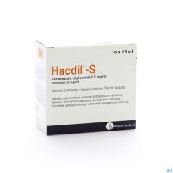 Hacdil-s 10x 15ml Ud Bottelpack
