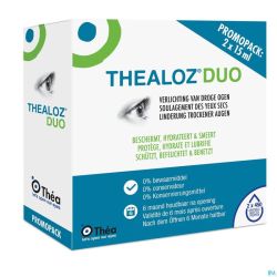 Thealoz Duo Gouttes Oculaires 2x15ml