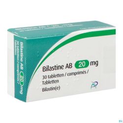 Bilastine Ab 20mg Comp 30 X 20mg