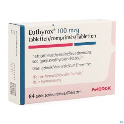 Euthyrox 100mcg Comp 84 Nf