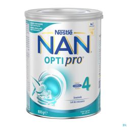 Nestlé NAN Optipro 4 Lait de Croissance Bébé 2+ 800g