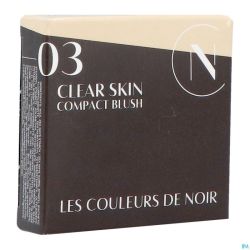 Couleurs De Noir Clear Skin Comp. Bl. 03 Fr. Rose