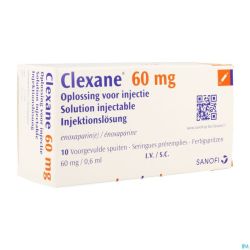 Clexane Ser Inj 10 X 60mg/0,6ml