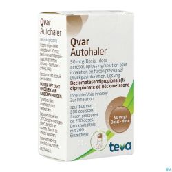 Qvar 50 Ucb Autohaler Dose 200 X 50mcg