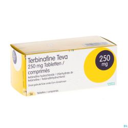 Terbinafine Teva Comp 56 X 250mg
