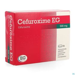 Cefuroxime EG 500Mg Comp Pell 24 X 500Mg