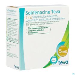 Solifenacine Teva Comp Pell 2 X 100 X 5mg