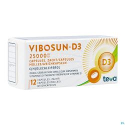 Vibosun-d3 25000ui Caps Molle 12