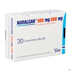 Nuralgan 500mg/200mg Comp Pell 30