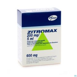 Zitromax Pulv Susp Per Os Fl 600mg - 15ml