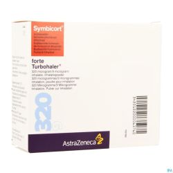Symbicort Forte Turbohaler 320/9,0 Mcg Doses 3x60