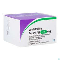 Venlafaxine Retard Ab 75,0mg Caps Lib. Prol 100