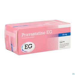 Pravastatine EG Comp 98X40Mg
