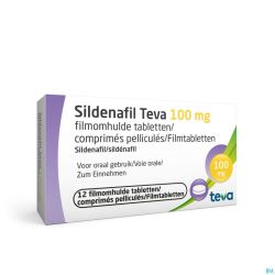 Sildenafil Teva 100mg Comp Pell 12x 100mg