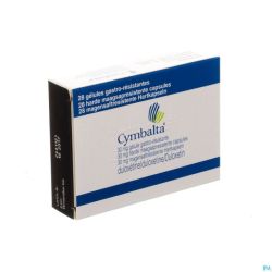 Cymbalta 30mg Gastro Resist. Caps 28 X 30mg