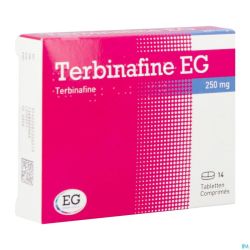 Terbinafine EG 250 Mg EG Tabl 14 X 250 Mg