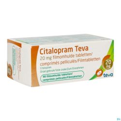 Citalopram Teva Comp Pell. 98 X 20mg