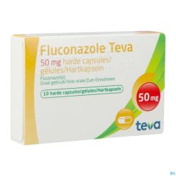 Fluconazole Teva Caps 10 X 50mg