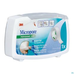 Micropore 3m 12,5mmx9,1m Nouv.derouleur 1530p-0d