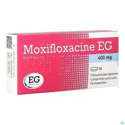 Moxifloxacin EG 400 Mg Comp Pell 10