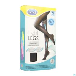 Scholl Light Legs 20d Medium Black