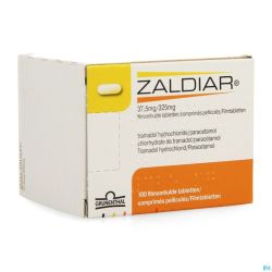 Zaldiar 37,5mg/325mg Tabl Pell 100 Blister