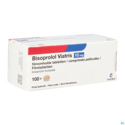 Bisoprolol Viatris 10mg Comp 100