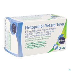 Metoprolol 95mg Retard Teva Comp Liber Prol 100