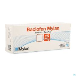 Baclofen Viatris 25mg Comp 50