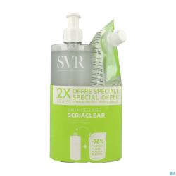 Svr Sebiaclear Eau Micellaire 400ml + Refill 400ml