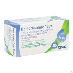 Desloratadine Teva 5mg Comp Orodisp 100 X 5mg