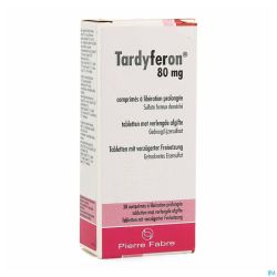 Tardyferon 80mg Lib.prolongee Comp 30 X 80mg Pip