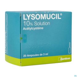 Lysomucil 10% Amp 20 X 300mg/3ml