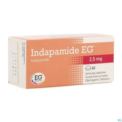 Indapamide EG Drag  60X2,5Mg