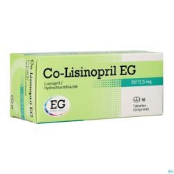Co Lisinopril EG 20/12,5 Mg Tabl 98