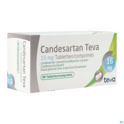 Candesartan Teva Tabl 98 X 16mg