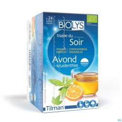 Biolys Verveine Oranger Sach 24