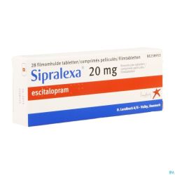 Sipralexa 20mg Tabl 28 X 20mg