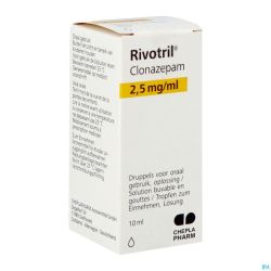 Rivotril 2,5mg/ml Gutt 10ml